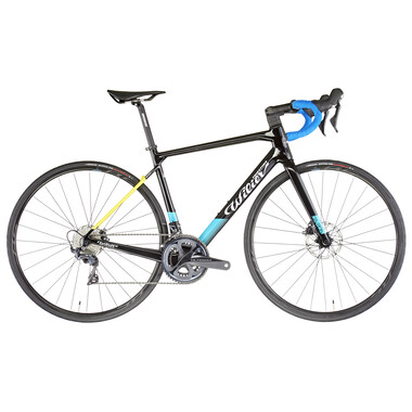 Bicicleta de carrera WILIER TRIESTINA GARDA DISC Shimano Ultegra R8020 34/50 Negro/Azul 0